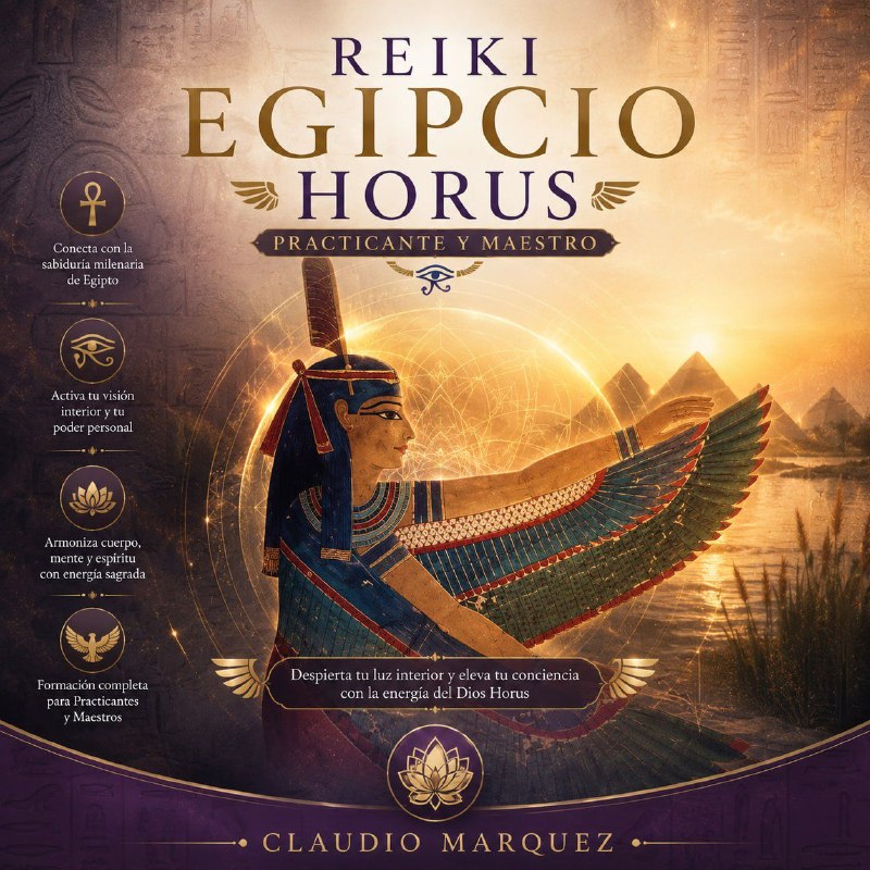 Reiki Egipcio Horus Practicante y Maestro Claudio Marquez