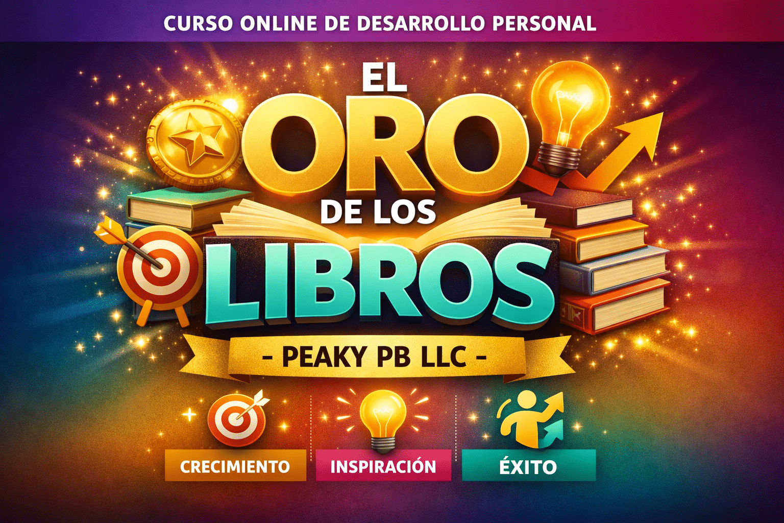 El oro de los libros – Peaky PB LLC