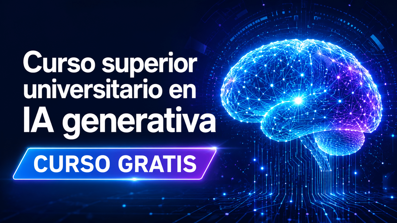 Curso superior universitario en IA generativa